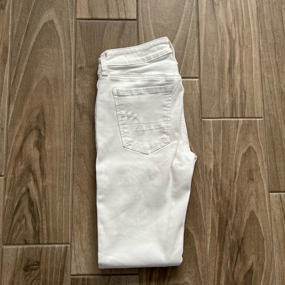 White jeans